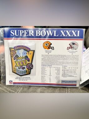 NFL Super Bowl Commemorative Patches (lot of 10 patches)